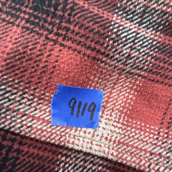 5.11 tactical Shirt Adult Large Plaid Button Up Long Sleeve Shacket Overshirt - Picture 14 of 14